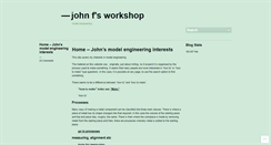 Desktop Screenshot of johnfsworkshop.org